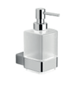 LIQUID SOAP DISPENSER WITH HOLDER - AUGA - (CHROME - KRAZA - 0x0 mm - 0inchX0inch)