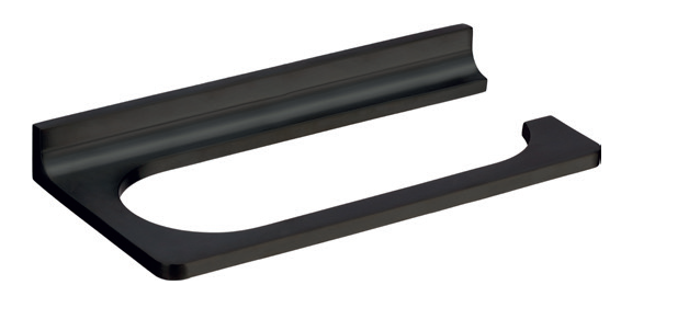 TOWEL RING - AUGA -  ( MATT BLACK - MELLIEUR - 0x0 mm - 0inchx0inch )