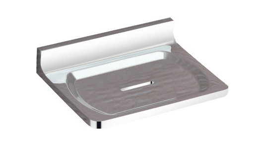 SOAP DISH - AUGA -  ( CHROME - MELLIEUR - 0x0 mm - 0inchx0inch )