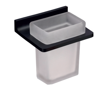 TUMBER HOLDER - AUGA -  ( MATT BLACK - MELLIEUR - 0x0 mm - 0inchx0inch )