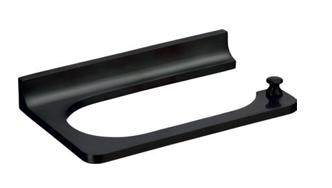 PAPER HOLDER - AUGA -  ( MATT BLACK -  - 0x0 mm - 0inchx0inch )