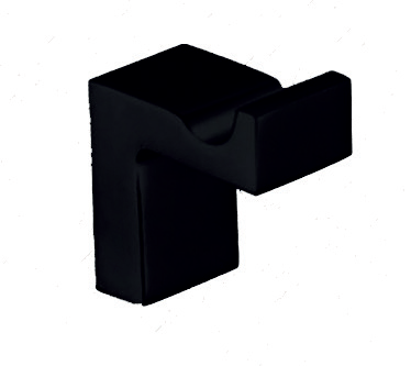 ROBE HOOK - AUGA -  ( MATT BLACK -  - 0x0 mm - 0inchx0inch )