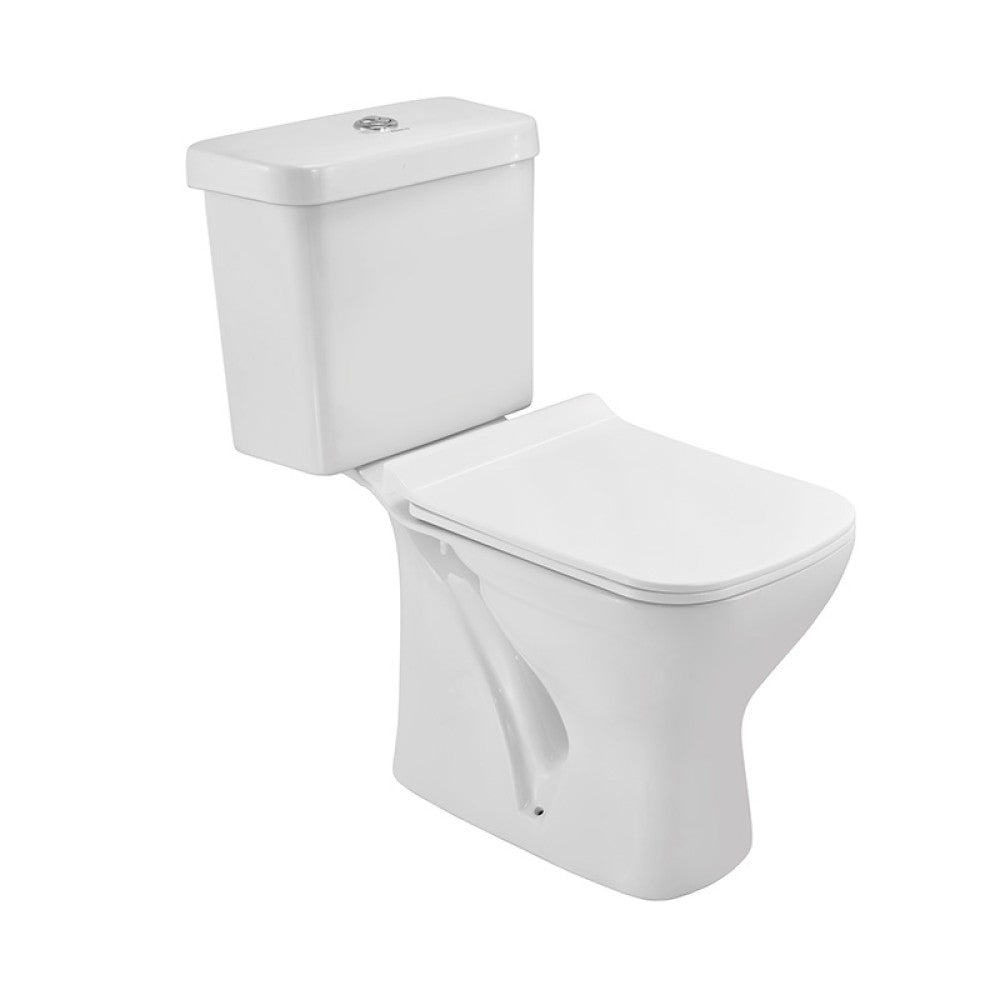 EWC COUPLED S-220MM W/PP SOFT CLOS S/CVR - ESSCO SWARE -  ( WHITE - ASPIRE - 0x0 mm - 0inchX0inch )