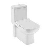SIN PIEC WC S-220MM W/PP SOFT CLOS S/CVR - ESSCO SWARE -  ( WHITE - ASPIRE - 360x660 mm - 14inchX26inch )