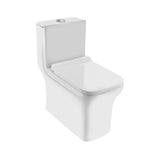 EWC RIMLESS SINGLE PIECE WC WITH PP/SFT CL SLM/SC W/ACC P TRAP- 180 mm - ESSCO SWARE -  ( WHITE - ASPIRE - 660x360 mm - 26.4inchX14.4inch )