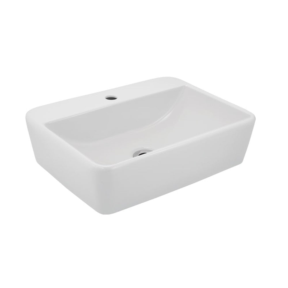 WASH BASIN TABLE TOP - ESSCO SWARE -  ( WHITE -  - 470x360 mm - 18.5inchX14inch )