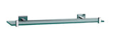 GLASS SHELF - JAQUAR FAUCETS -  ( CHROME - ACC. KUBIX PRIME - 0x600 mm - 0inchX24inch )