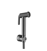 HAND SHOWER (HEALTH FAUCET)WITH 8MM DIA - ARTIZE FAUCET -  ( BLACK CHROME - ALLIED - 0x15 mm - 0inchX0.5inch )