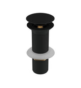 CLICK CLACK WASTE 32MM SIZE FULL THREAD - ARTIZE FAUCET -  ( BLACK - ALLIED - 0x15 mm - 0inchX0.5inch )