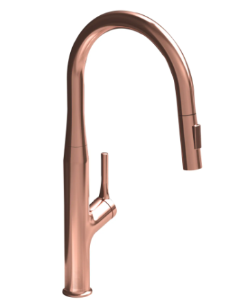 KITCHEN FAUCET - CARYSIL -  ( ROSE GOLD - ACCESSORIES - 0x15 mm - 0inchX0.5inch )