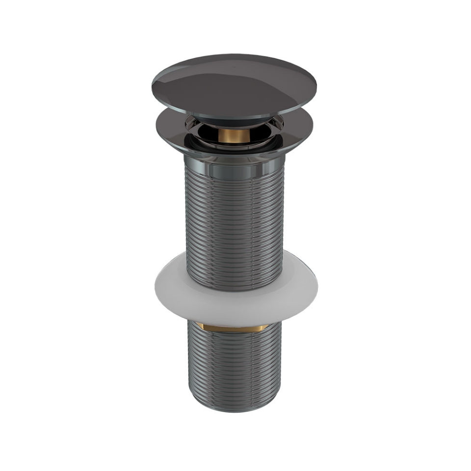 CLICK CLACK (POP-UP)WASTE F/T - JAQUAR FAUCETS - ( BLACK CHROME - ALLIED - 0x125 mm - 0inchX5inch )