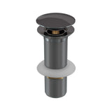 CLICK CLACK (POP-UP)WASTE F/T - JAQUAR FAUCETS - ( BLACK CHROME - ALLIED - 0x125 mm - 0inchX5inch )