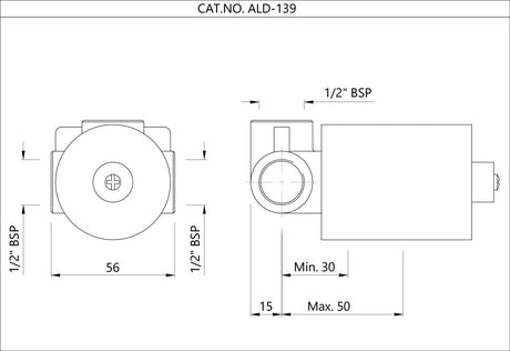 CONCEALED BODY OF SINGLE LEVER SHOWER MIXER - JAQUAR FAUCETS - ( - ALLIED - 0x0 mm - 0inchX0inch )