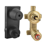 AQUAMAX CONCEALED BODY OF SINGLE LEVER SHOWER MIXER WITH 3-WAY DIVERTER W/O SLEEVE - JAQUAR FAUCETS -  ( CHROME - ALLIED - 0x15 mm - 0inchX0.5inch )