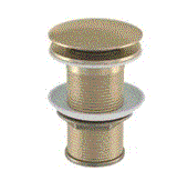CLICK CLACK (POP-UP) WASTE F/T - JAQUAR FAUCETS -  ( GOLD DUST - ALLIED - 0x32 mm - 0inchX1.25inch )