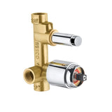 CONC.BODY FOR SL DIVERTOR - ESSCO FAUCET -  ( CHROME - ALLIED - 0x15 mm - 0inchX0.6inch )