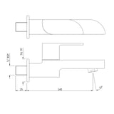 BIB COCK WITH FLANGE - JAQUAR FAUCETS -  ( ANTIQUE BRONZE - ALIVE - 0x15 mm - 0inchX0.5inch )