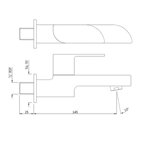 BIB COCK WITH FLANGE - JAQUAR FAUCETS -  ( ANTIQUE BRONZE - ALIVE - 0x15 mm - 0inchX0.5inch )