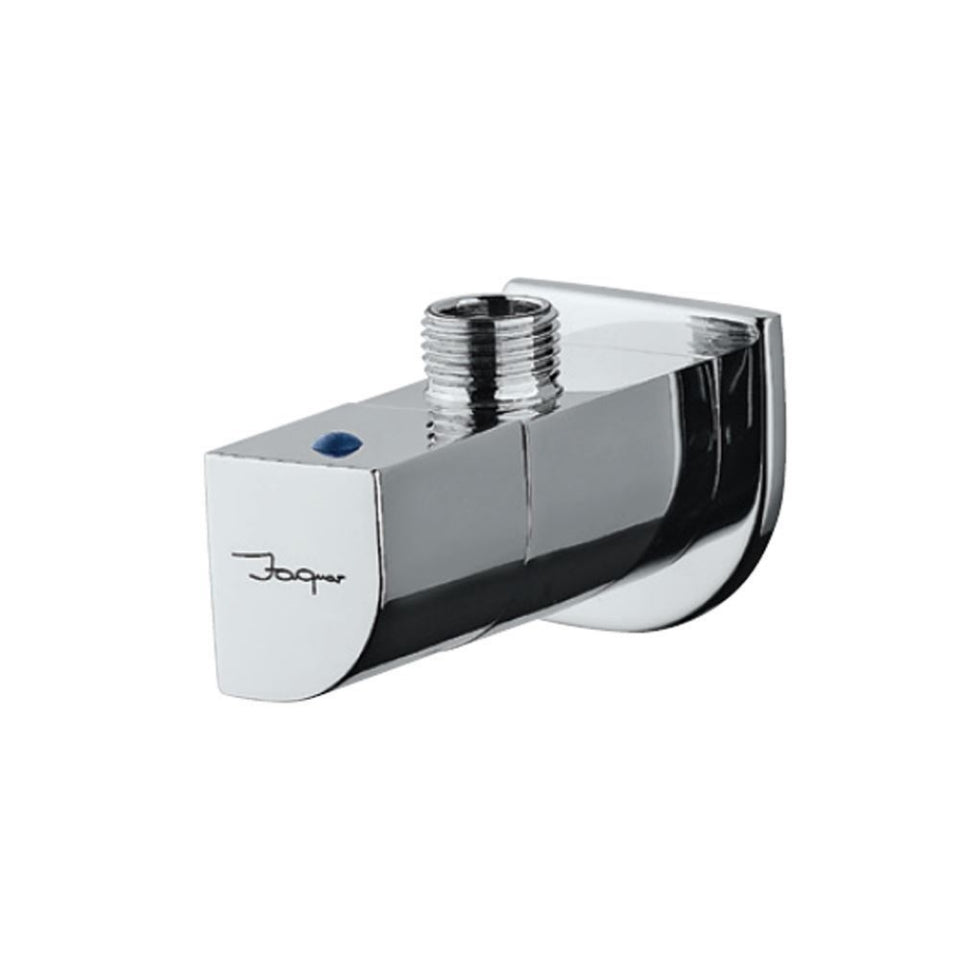 ANGLE COCK WITH FLANGE - JAQUAR FAUCETS -  ( CHROME - ALIVE - 0x15 mm - 0inchX0.5inch )