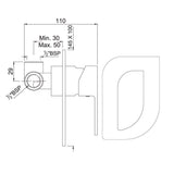 SINGLE LEVER EXPOSED PARTS KIT OF DEUSCH MIXER - JAQUAR FAUCETS -  ( CHROME - ALIVE - 0x15 mm - 0inchX0.5inch )
