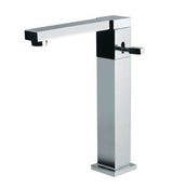 TALL BOY SL BASIN MIXER W/BRAIDED PIPES - ARTIZE FAUCET -  ( CHROME - ANGELO - 0x15 mm - 0inchX0.5inch )