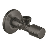 ANGLE VALVE 1/2INCH X 1/2INCH - GROHE -  ( BRUSHED HARD GRAPHITE - G5 - GROHE - 0x15 mm - 0inchX0.6inch )