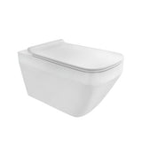 RIMLESS W/H WC W/UF SEAT COVER - ARTIZE SWARE -  ( WHITE - ANGELO - 0x0 mm - 0inchX0inch )
