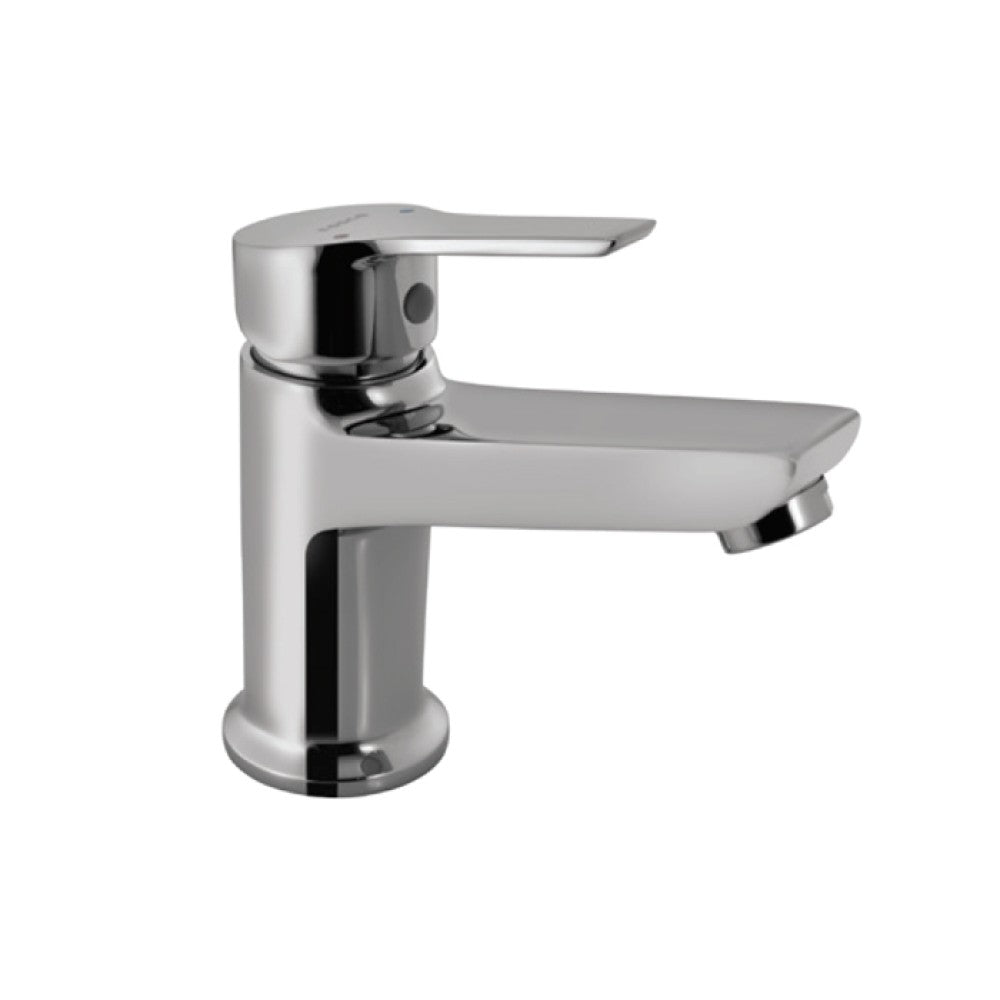 SL BASIN MIXER W/O POP UP WASTE W/PIPES - ESSCO FAUCET -  ( CHROME - ASPIRE - 0x15 mm - 0inchX0.5inch )