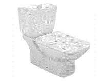 BOWL WITH CISTERN FOR COUPLED WC W/UF SOFT CLOSE SLIM SC - JAQUAR SWARE - ( WHITE - - 0x0 mm - 0inchX0inch )
