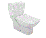 BOWL WITH CISTERN FOR COUPLED WC W/UF SOFT CLOSE SLIM SC - JAQUAR SWARE - ( WHITE - - 0x0 mm - 0inchX0inch )