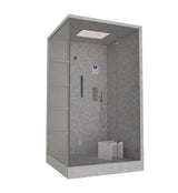 QUADRO STEAM BATH CABIN - ARTIZE WELLNESS - (GREY -  - 0x0 mm - 0inchx0inch)