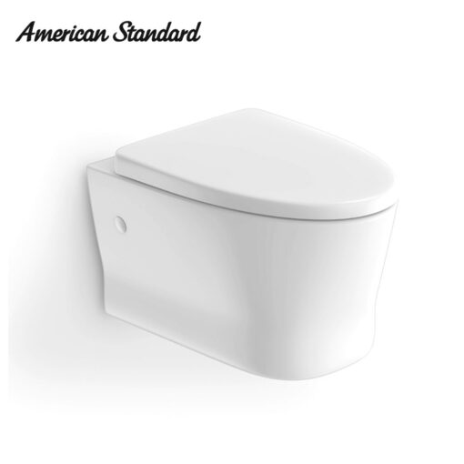 WALL HUNG 1 PIECE LOVEN W/O SEAT COVER - AMERICAN STANDARD -  ( WHITE - LOVEN - 550x371 mm - 22inchX14.8inch )