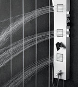 SHOWER PANEL STAINLESS STEEL - AQUANT - ( METALLIC BRUSH FINISH - - 0x0 mm - 0inchX0inch )