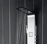 SHOWER PANEL STAINLESS STEEL - AQUANT - ( METALLIC BRUSH FINISH - - 0x0 mm - 0inchX0inch )