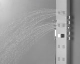 EDEN-STAINLESS STEEL SHW PANEL W/ THERMO - AQUANT - ( MATT FINISH - - 0x0 mm - 0inchX0inch )