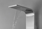 EDEN-STAINLESS STEEL SHW PANEL W/ THERMO - AQUANT - ( MATT FINISH - - 0x0 mm - 0inchX0inch )