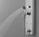 SS SHOWER PANEL MULTI FLOW - AQUANT - ( MATT FINISH - RETRO - 1420x180 mm - 56.8inchX7.2inch )