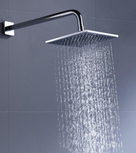 RAIN SHOWER SQUARE - AQUANT - ( CHROME - - 15x400 mm - 0.5inchX16inch )