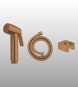 ABS HEALTH FAUCET 1 MTR W/FLEX HOSE & WALL HOOK - AQUANT -  ( BRUSHED ROSE GOLD -  - 0x0 mm - 0inchx0inch )