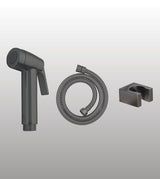 ABS HEALTH FAUCET 1 MTR W/FLEX HOSE & WALL HOOK - AQUANT - ( GRAPHITE GREY - - 0x0 mm - 0inchX0inch )
