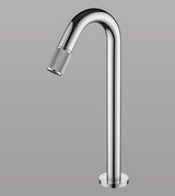 MOUTH OPERATED TALL BRASS MOUNTED BASIN TAP - AQUANT -  ( CHROME -  - 324x0 mm - 12.96inchX0inch )