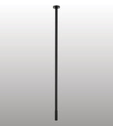 CEILING MOUNTED BRASS BASIN TAP MOUTH OPERATED - AQUANT -  ( MATT BLACK -  - 1000x0 mm - 40inchX0inch )