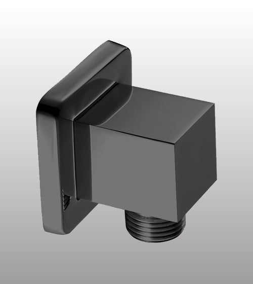 BRASS SQUARE WALL OUTLET - AQUANT - ( GRAPHITE GREY - - 0x0 mm - 0inch ...