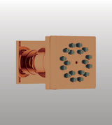 TWO FUNCTIONS BODY JET FLOW MASSAGE&MIST - AQUANT -  ( BRUSHED ROSE GOLD -  - 0x0 mm - 0inchx0inch )