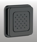 POWDER FLOW BODY SHOWER W/EXP INSTAL - AQUANT -  ( GRAPHITE GREY - BODY JET - 100x100 mm - 4inchX4inch )