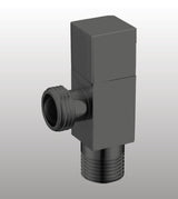BRASS ANGLE VALVE W/FLANGE - AQUANT -  ( GRAPHITE GREY -  - 0x0 mm - 0inchx0inch )