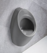 URINAL BACK INLET / BACK OUTLET - AQUANT - ( LUNAR GREY MATT - - 630x340x320 mm - 25.2inchX13.6inchX12.8inch )