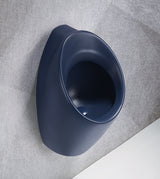 URINAL BACK INLET / BACK OUTLET - AQUANT - ( ROYAL NAVY MATT - - 630x340x320 mm - 25.2inchX13.6inchX12.8inch )