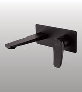SINGLE LEVER BRASS BASIN MIXER FOAM FLOW - AQUANT - ( MATT BLACK - WAVE SERIES - 0x0 mm - 0inchX0inch )