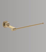 BRASS TOWEL BAR - AQUANT -  ( BRUSHED GOLD - HERITAGE SERIES - 600x0 mm - 24inchX0inch )
